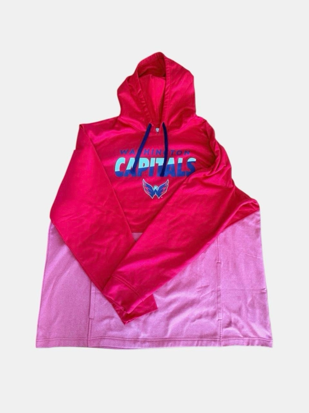 Fanatics NHL Washington Capitals Red Colorblock Hoodie